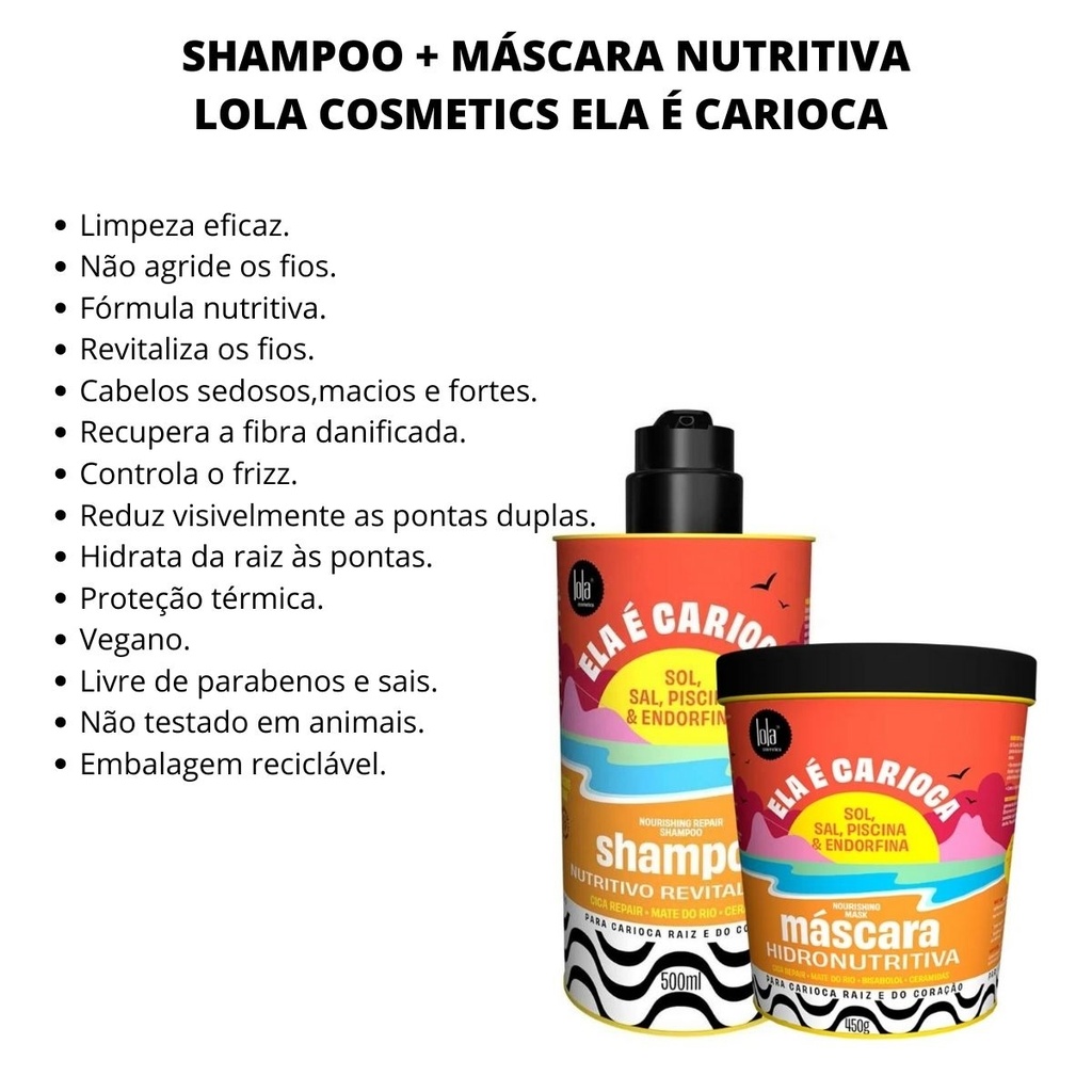 Masque é Ela é Carioca" Lola 450g