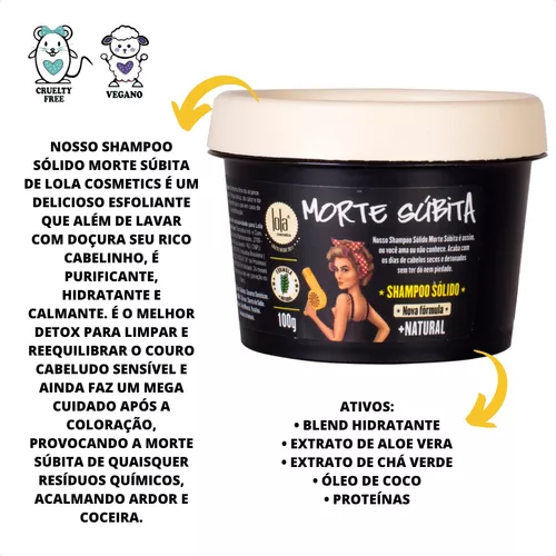 Shampoing solide "Morte Súbita" Lola 100g