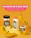 Máscara hidratante "Be(m)dita Ghee Banana e Aloe Vera" Lola 350g