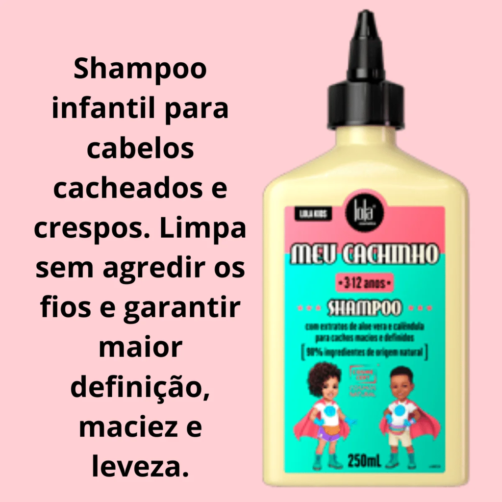 Shampoing pour Enfants "Meu Cachinho" Lola 250ml