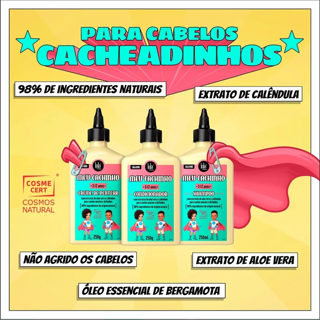 Conditionneur pour Enfants "Meu Cachinho" Lola 250ml