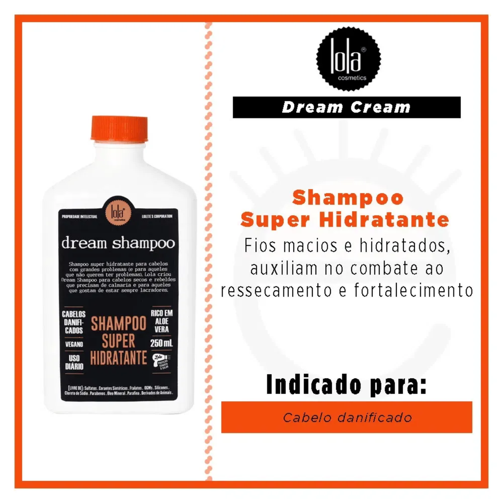 Shampoing "Dream Cream" Lola 250lm