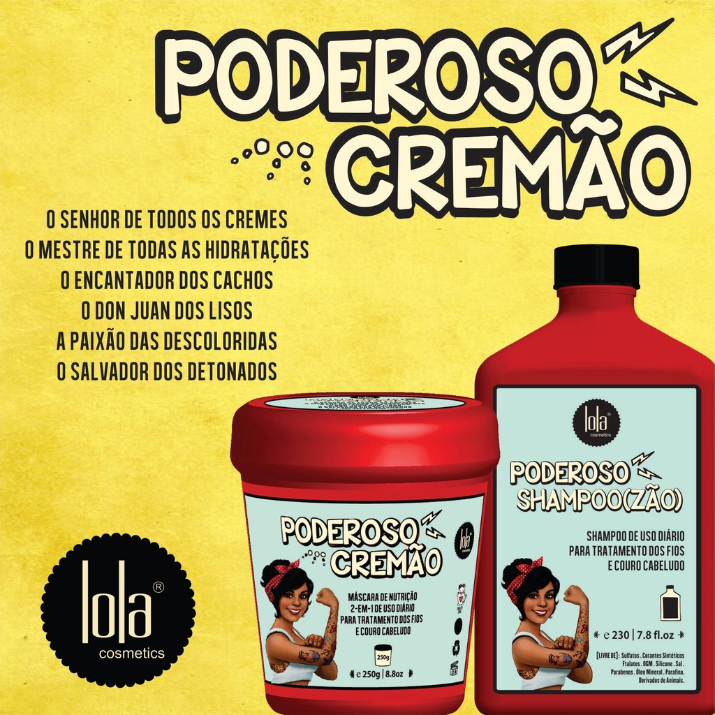 Masque Nutritive "O Poderoso Cremão" Lola 230g 