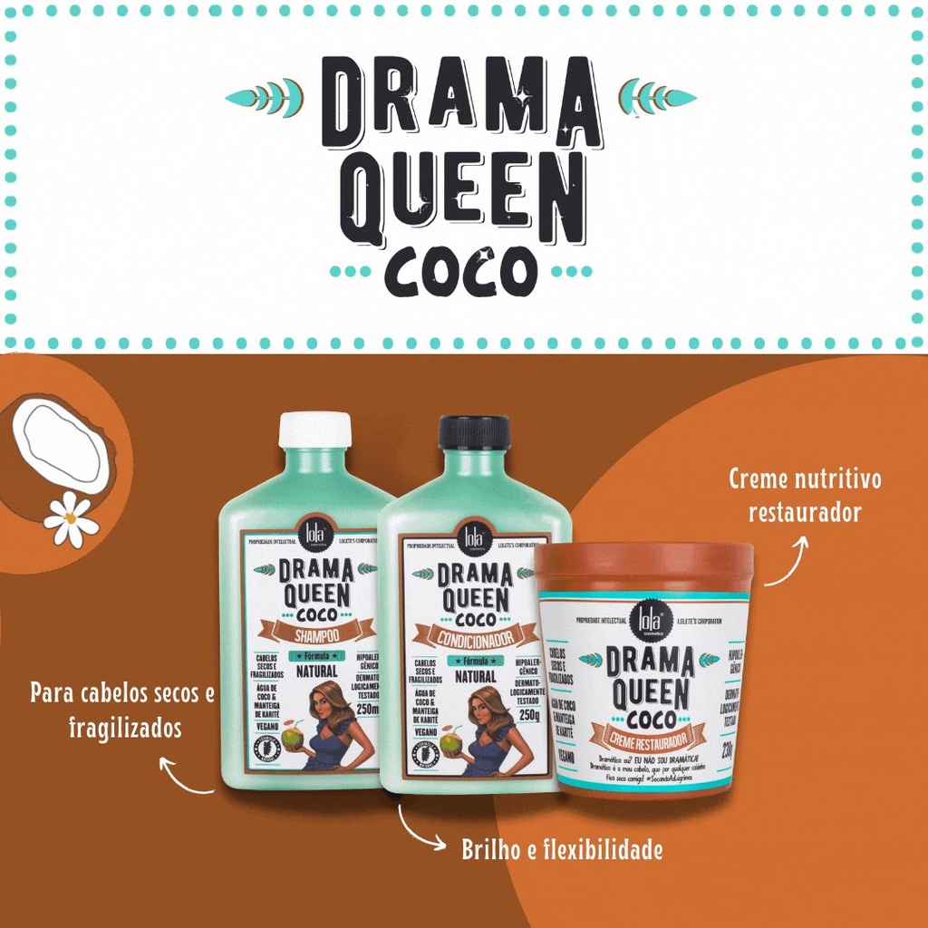 Conditionneur "Drama Queen Coco" Lola 250ml