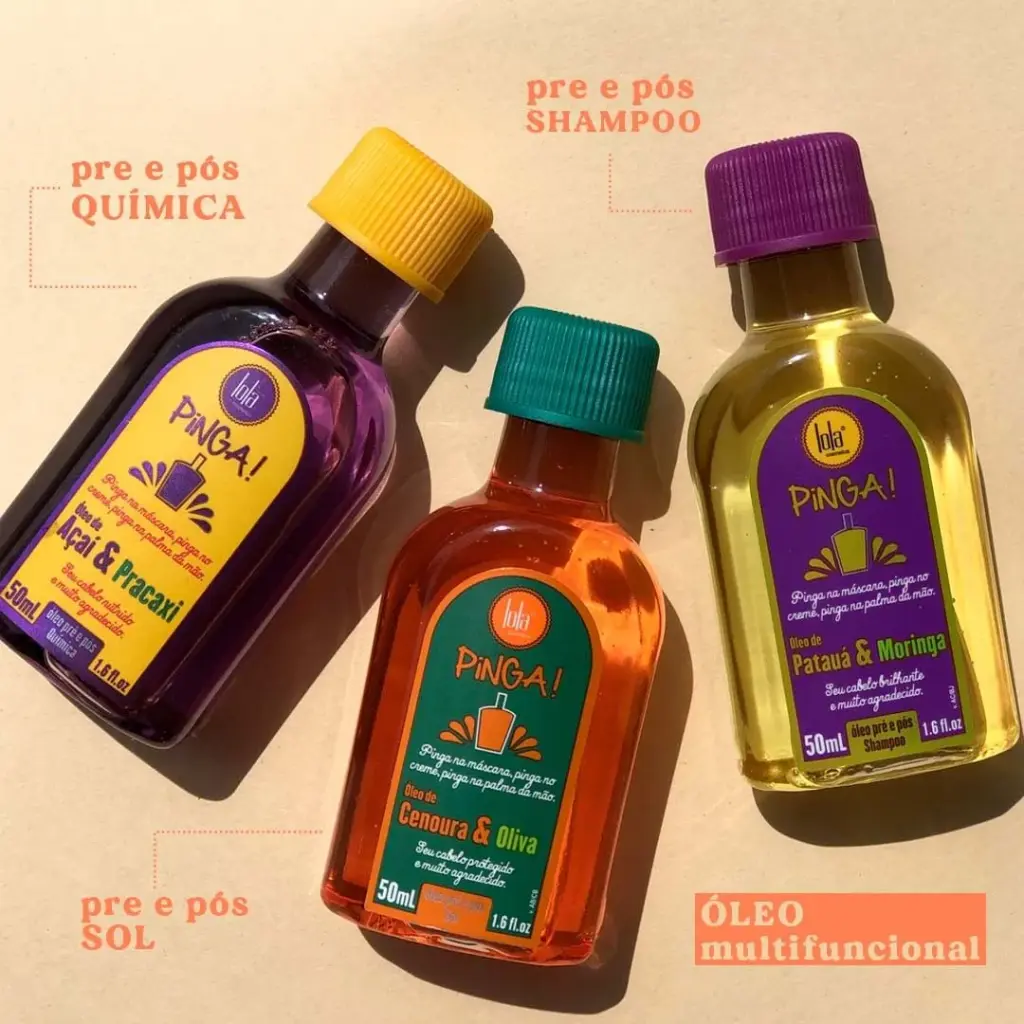 Huile pré & post-soleil "Pinga Cenoura & Oliva" Lola 50ml