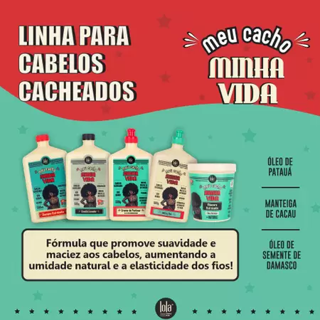 Crème Coiffante "Meu Cacho Minha Vida" Lola 500g