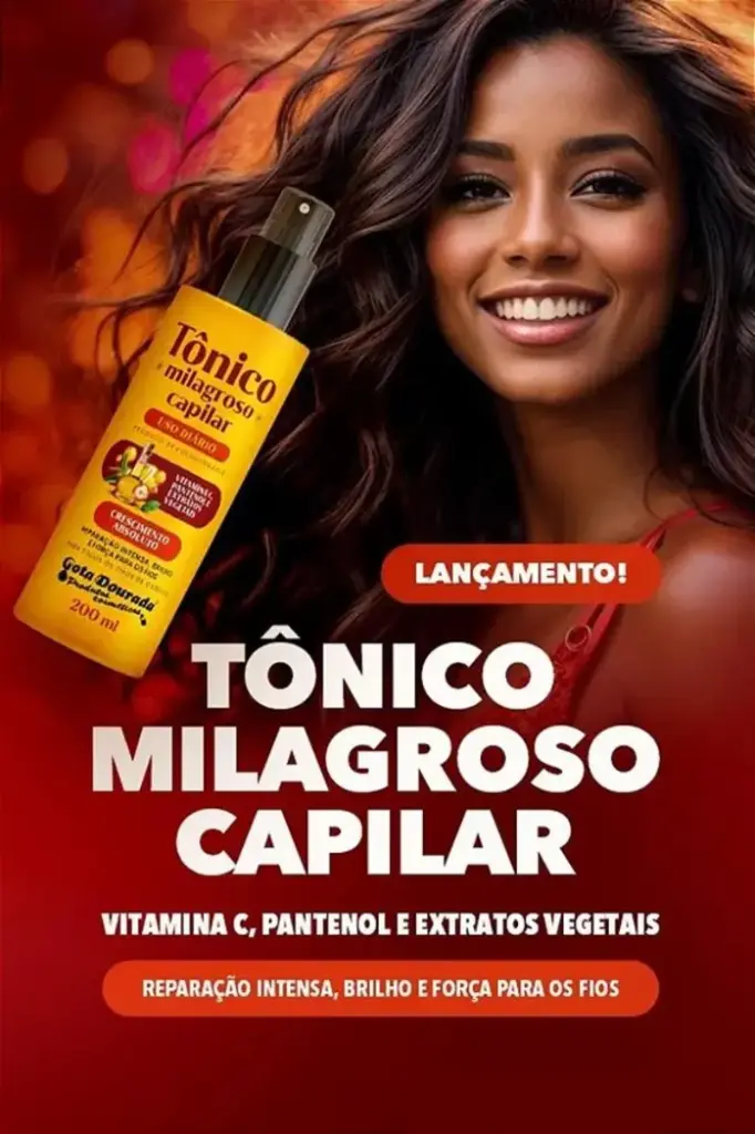 Tonique "Milagroso Capilar" Gota Dourada 200ml