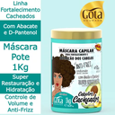 Masque "Fortalecimento dos Cachos" Gota Dourada 1kg