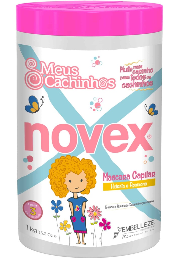 Crème Coiffante pour cheveux bouclés pour enfants - Mes Boucles- Meus Cachinhos - Novex 300ml