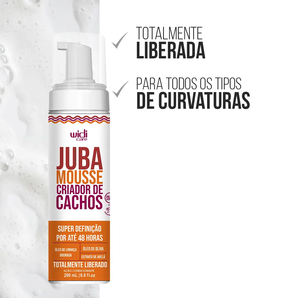 Juba Mousse Criadora de Cachos - Widi Care