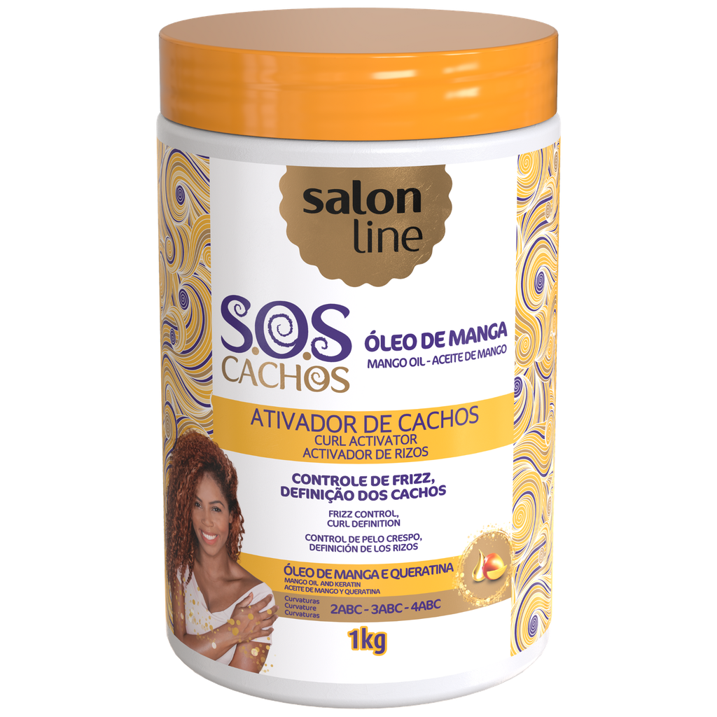 Crème Coiffante Activateur “SOS - Oleo de Manga” Salon Line 1kg