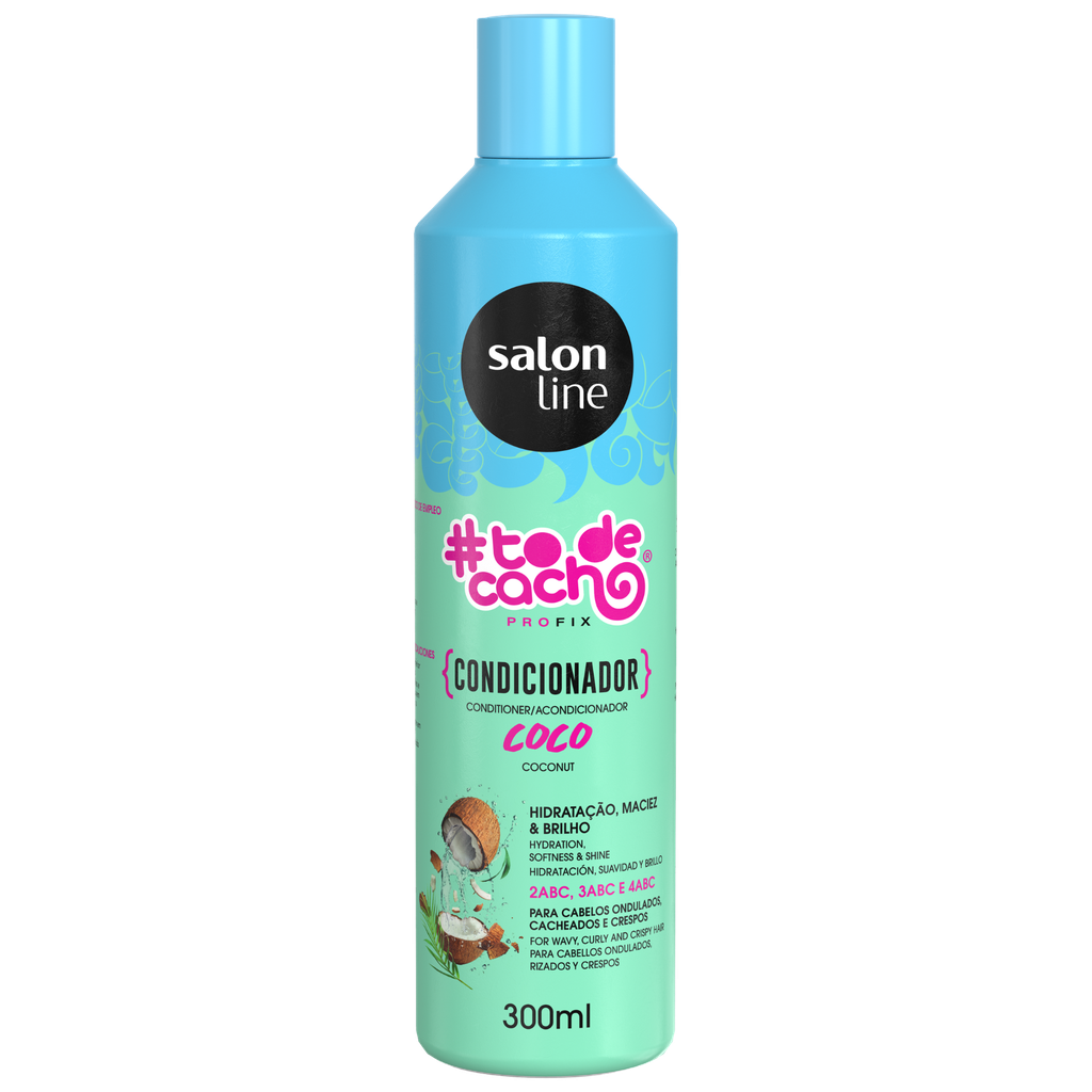 Condicionador “#To de Cacho - Coco” Salon Line 300ml