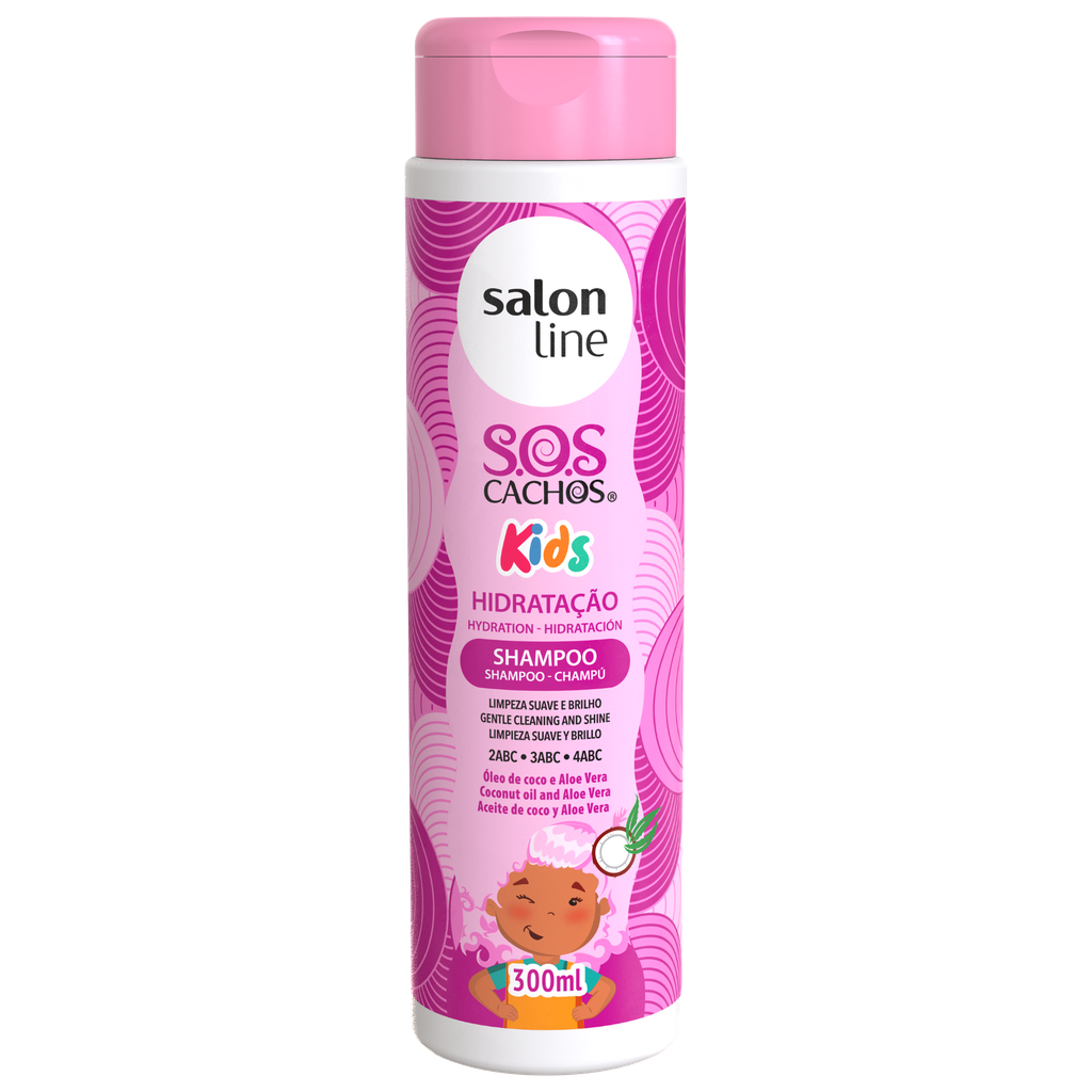 Champô para Crianças “SOS Cachos - Kids” Salon Line 300ml