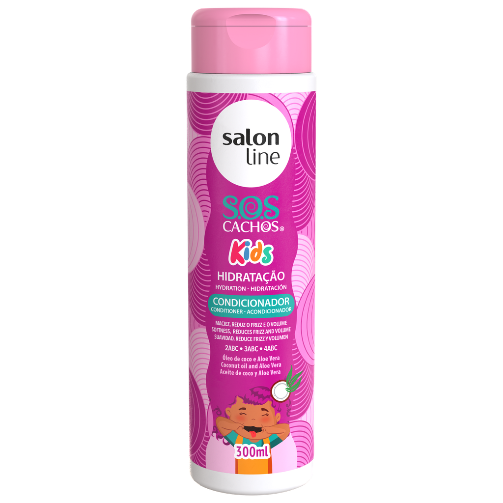 Condicionador “SOS Cachos - Kids” Salon Line 300ml