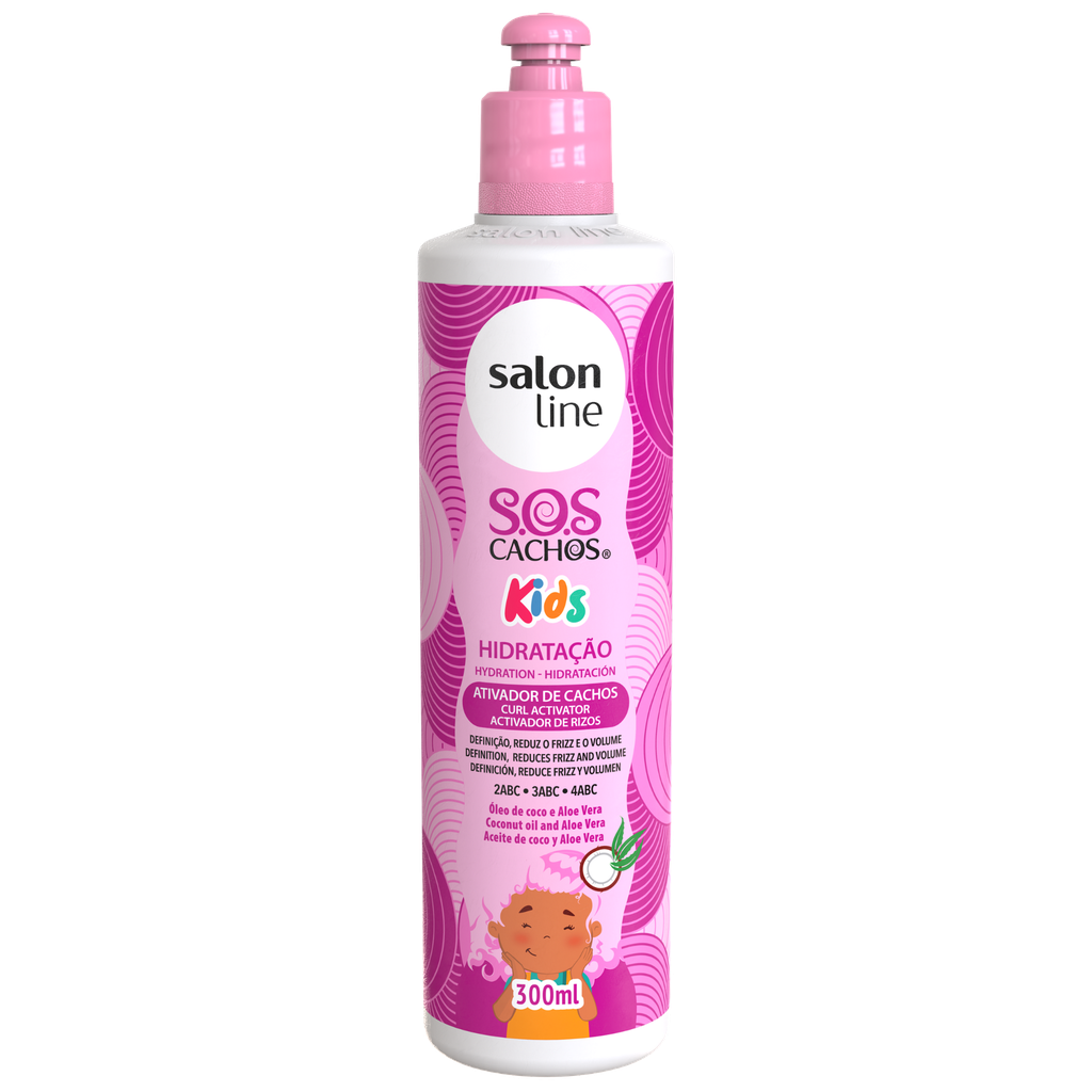 Crème Coiffante Activateur pour Enfants “SOS Cachos - Kids ” Salon Line 300ml