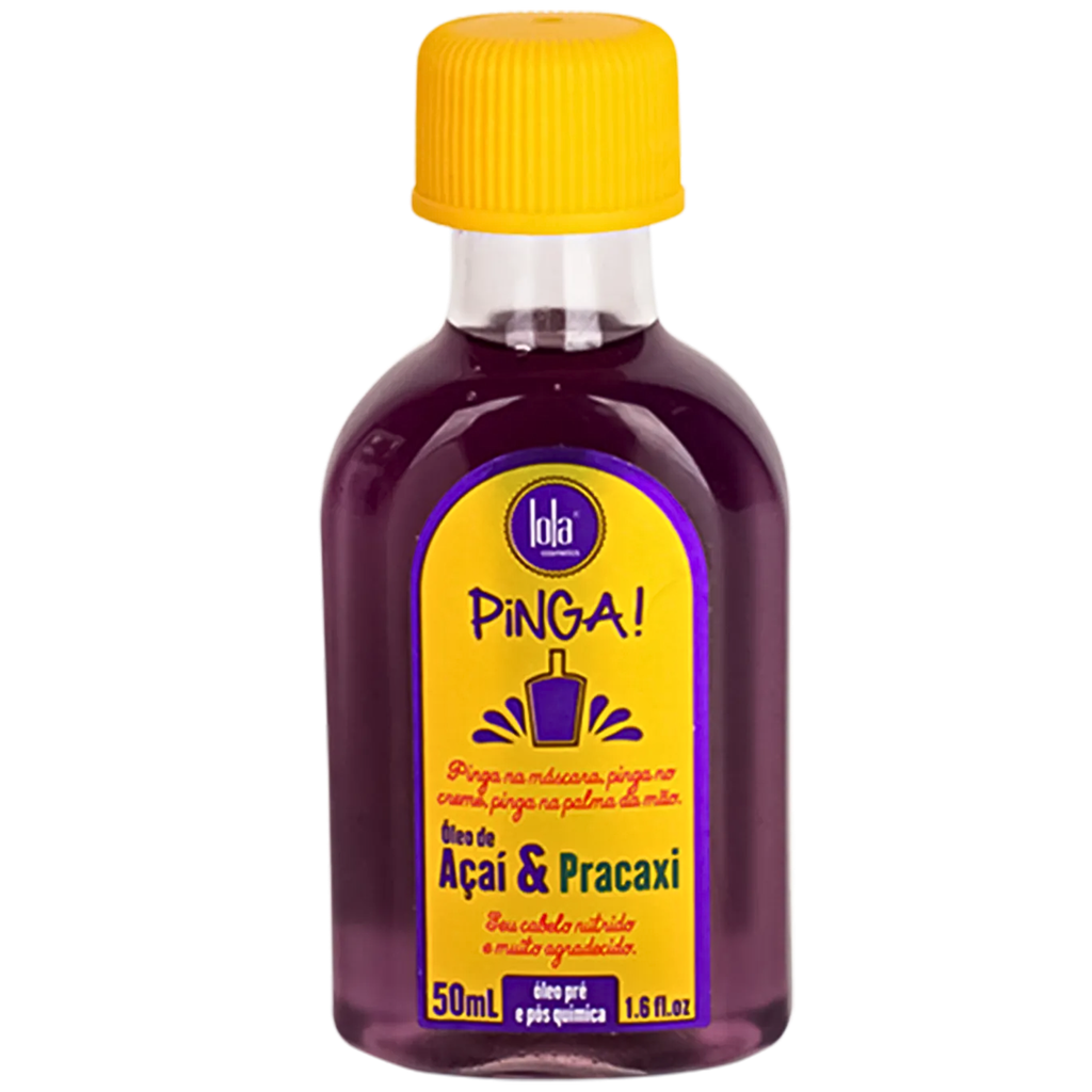 Huile pré & post-chimique "Pinga Açaí & Pracaxi" Lola 50ml