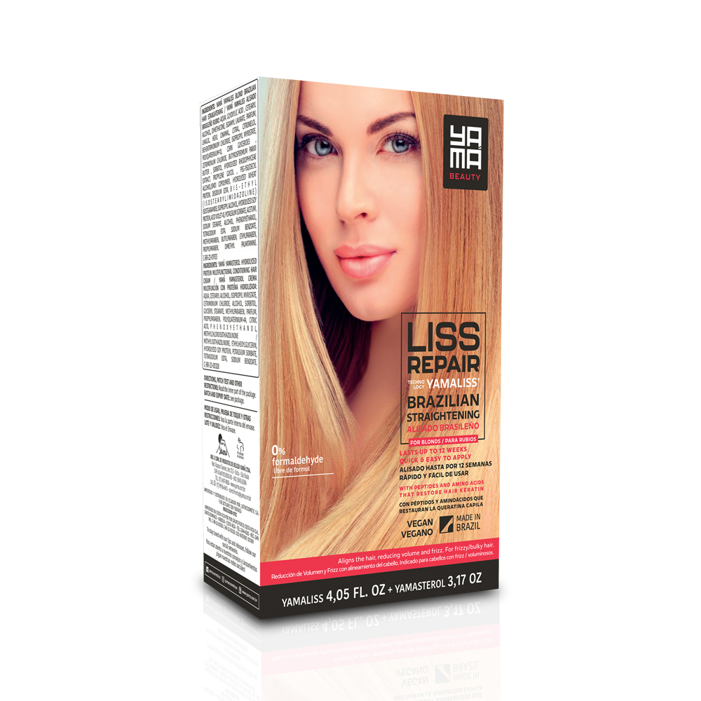 Kit Loiro Alisamento Yamaliss 120ml