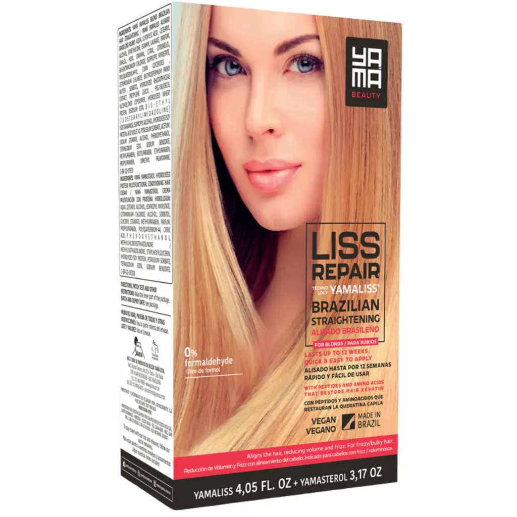 Kit de Lissage Naturel - Blond - Yamaliss 120ml + Yamasterol 90g