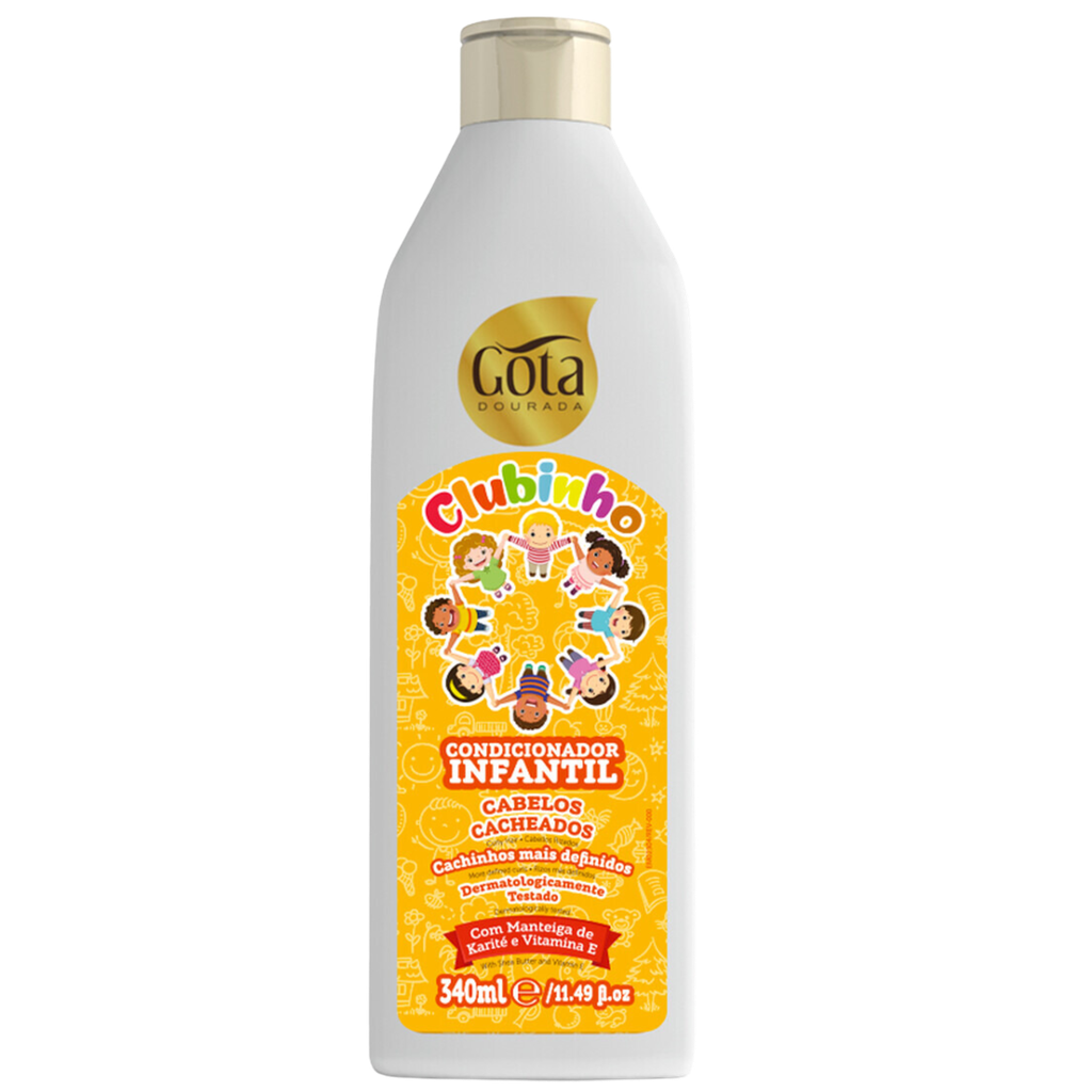 Condicionador "Clubinho" Gota Dourada 340ml