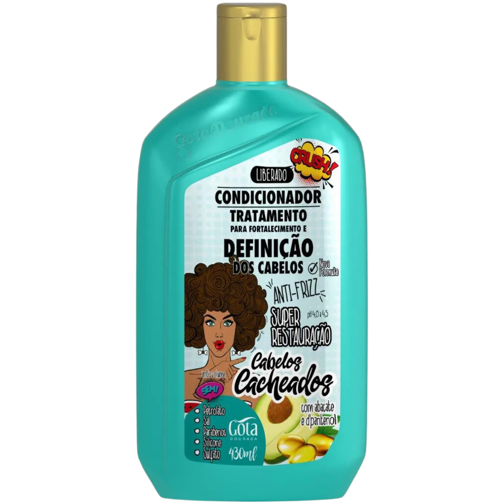 Condicionador "Definição dos Cachos" Gota Dourada 320ml