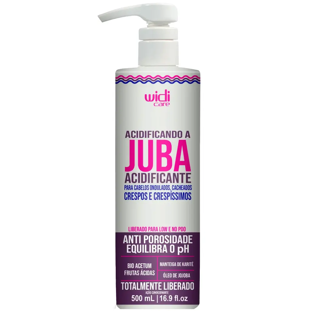 Acidifying Mask for Coily Hair - Acidificando a Juba - Widi Care 500ml