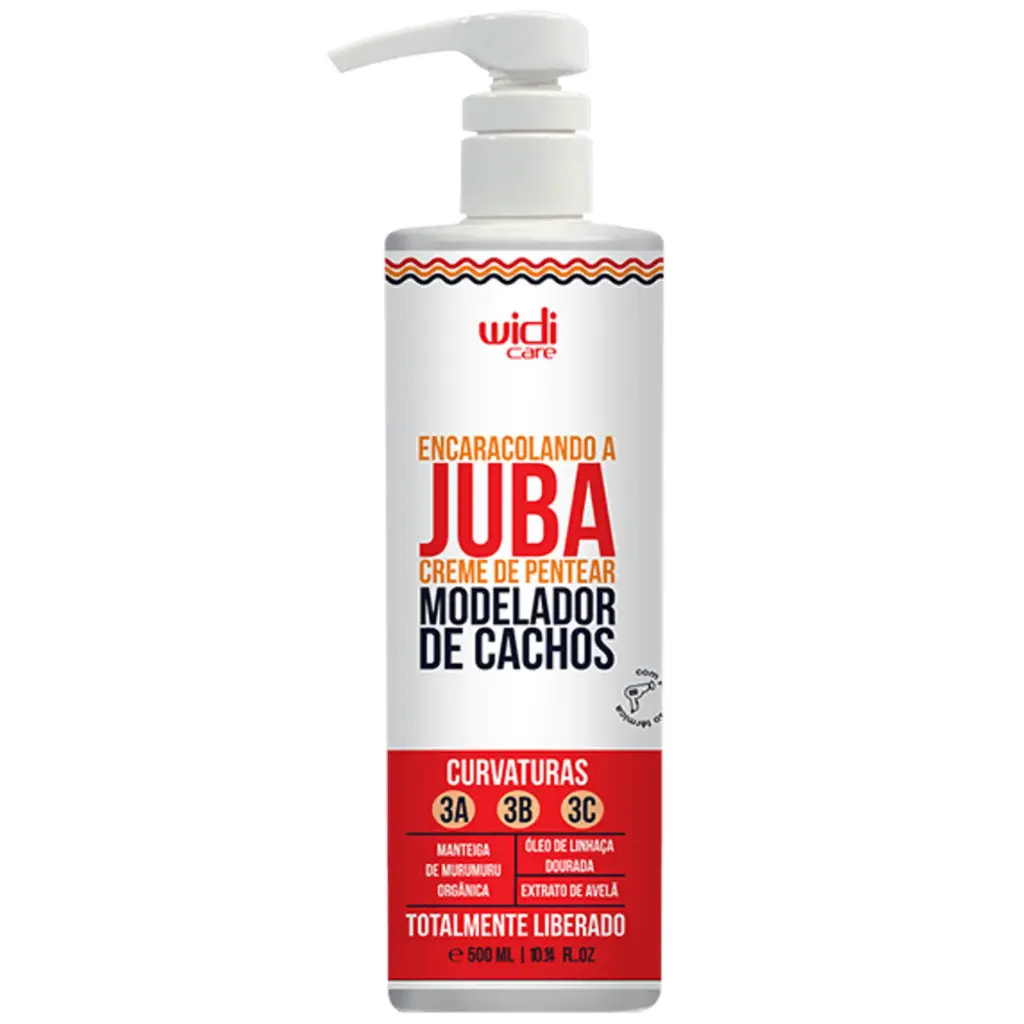 Crème Coiffante Modulatrice Bouclés - Encaracolando a Juba - Widi Care 500ml