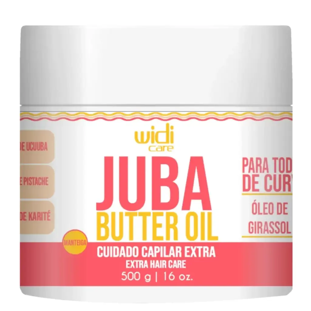 Máscara Manteiga de Óleos - Juba Butter Oil - Widi Care 500g