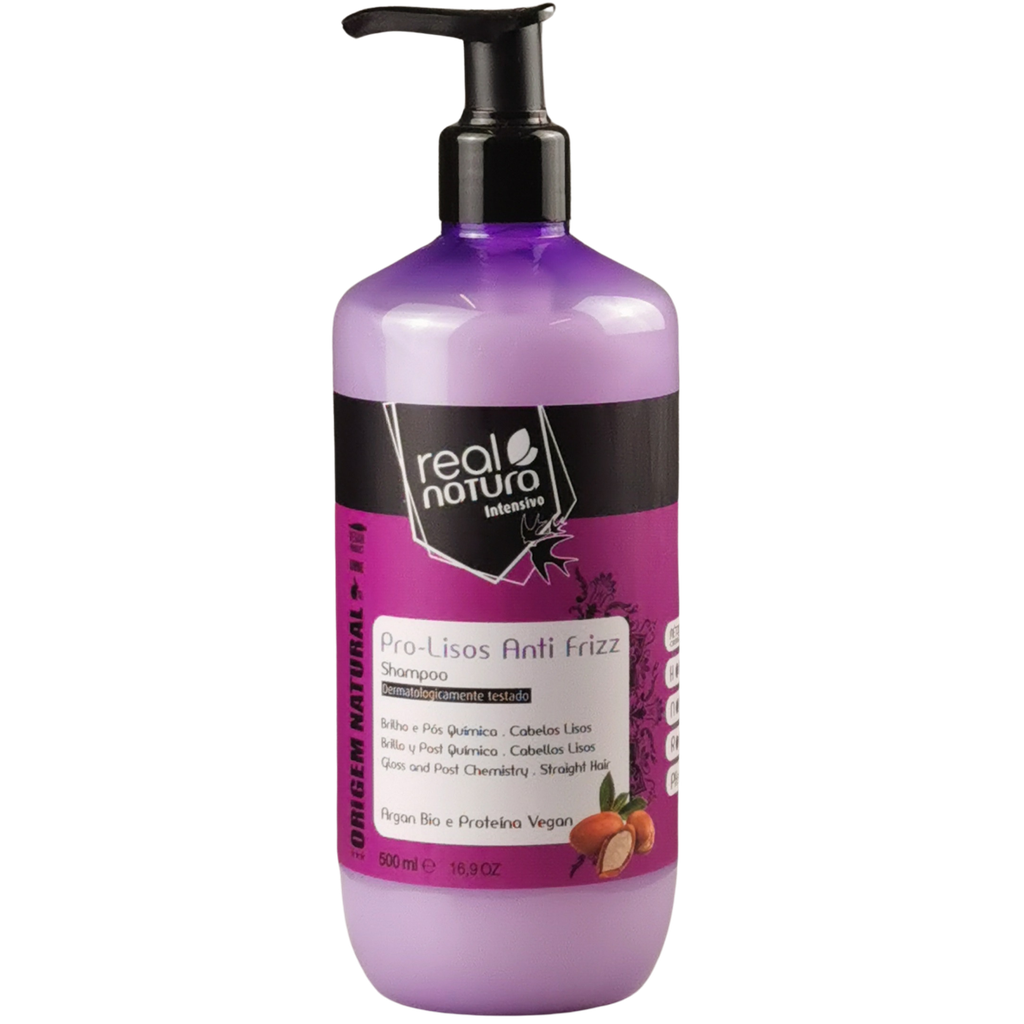 Shampoo for Straight Hair - Pro-Lisos Anti Frizz - Real Natura 500ml