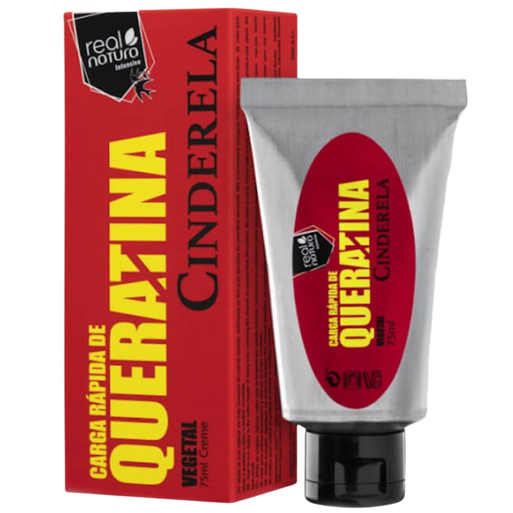 Carga Rápida de Queratina - Cinderela - Real Natura 75ml