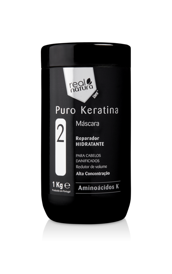 Máscara com Aminoácidos - Puro Keratina - Real Natura 1kg