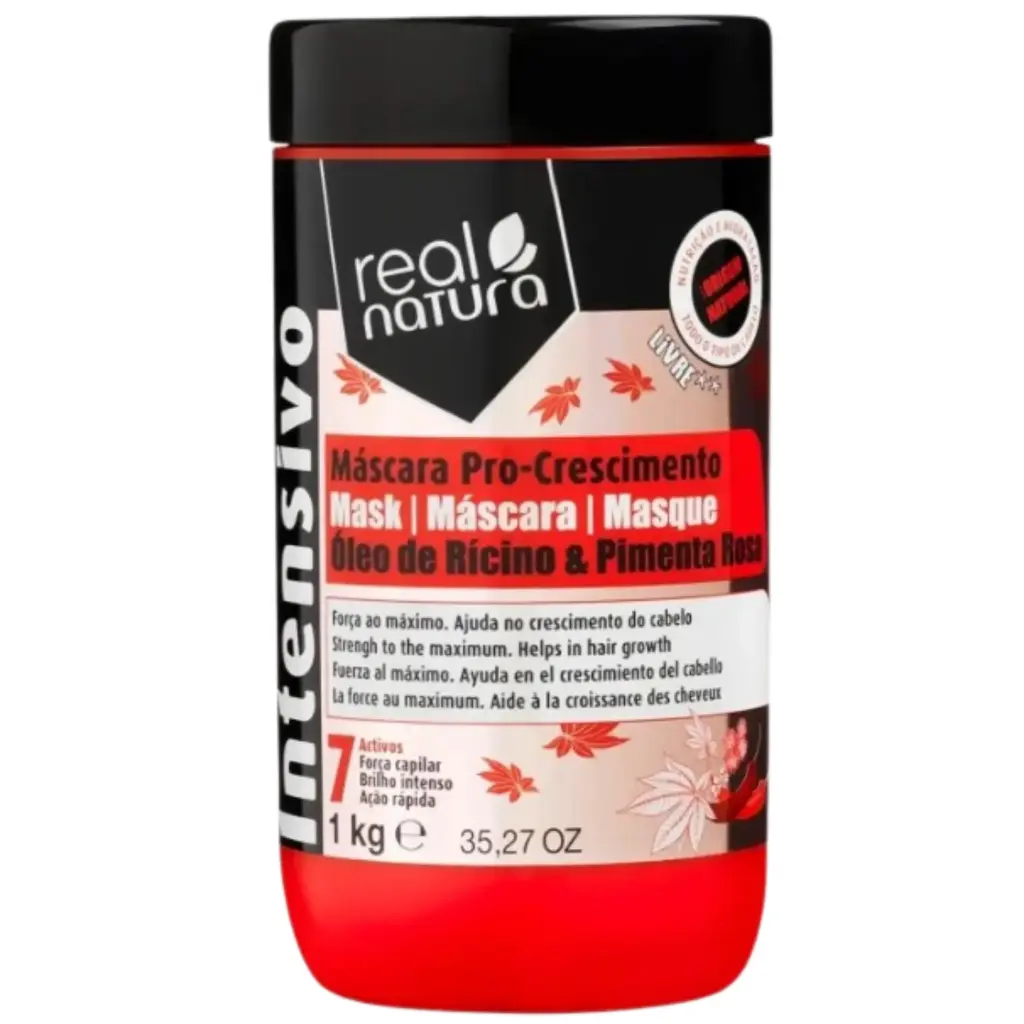 Máscara de Crescimento - Pro-Crescimento - Real Natura 1kg