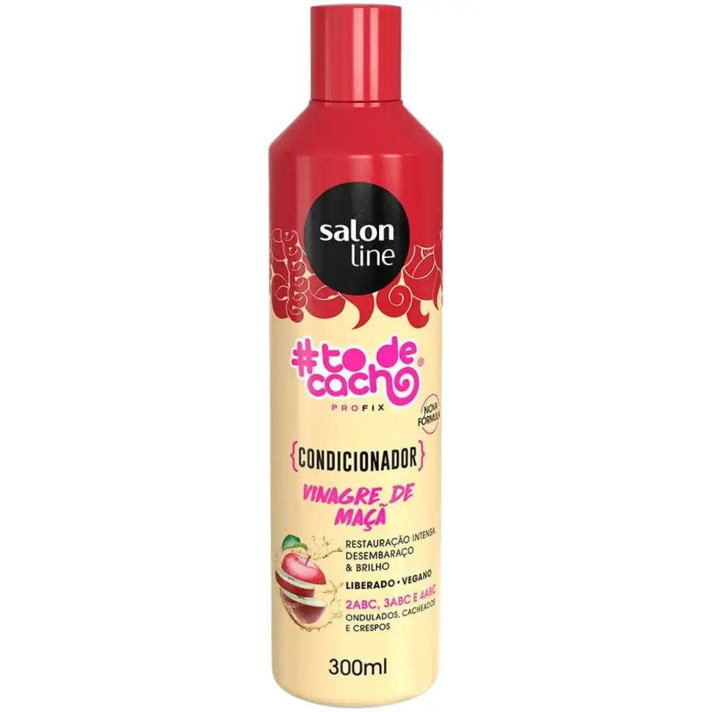 Condicionador - Vinagre de Maçã - #To De Cacho - Salon Line 300ml