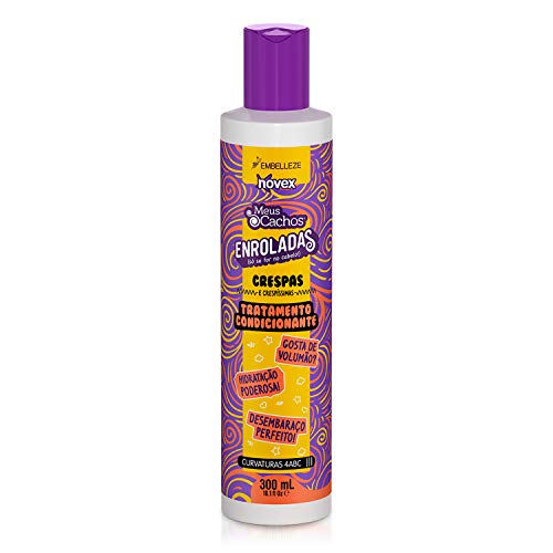 Conditionneur pour Cheveux Crépus - Meus Cachos Enroladas Crespas - Novex 300ml