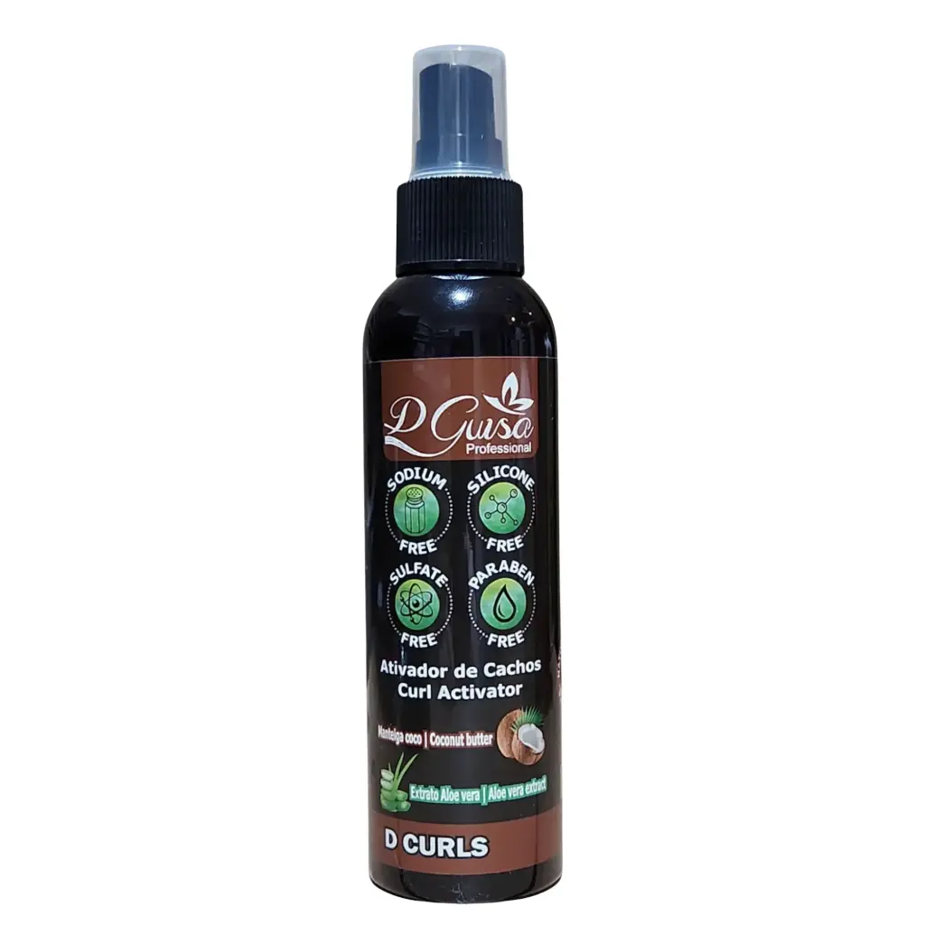 Curl Activator Spray - Coconut and Aloe Vera - D Guisa 150ml