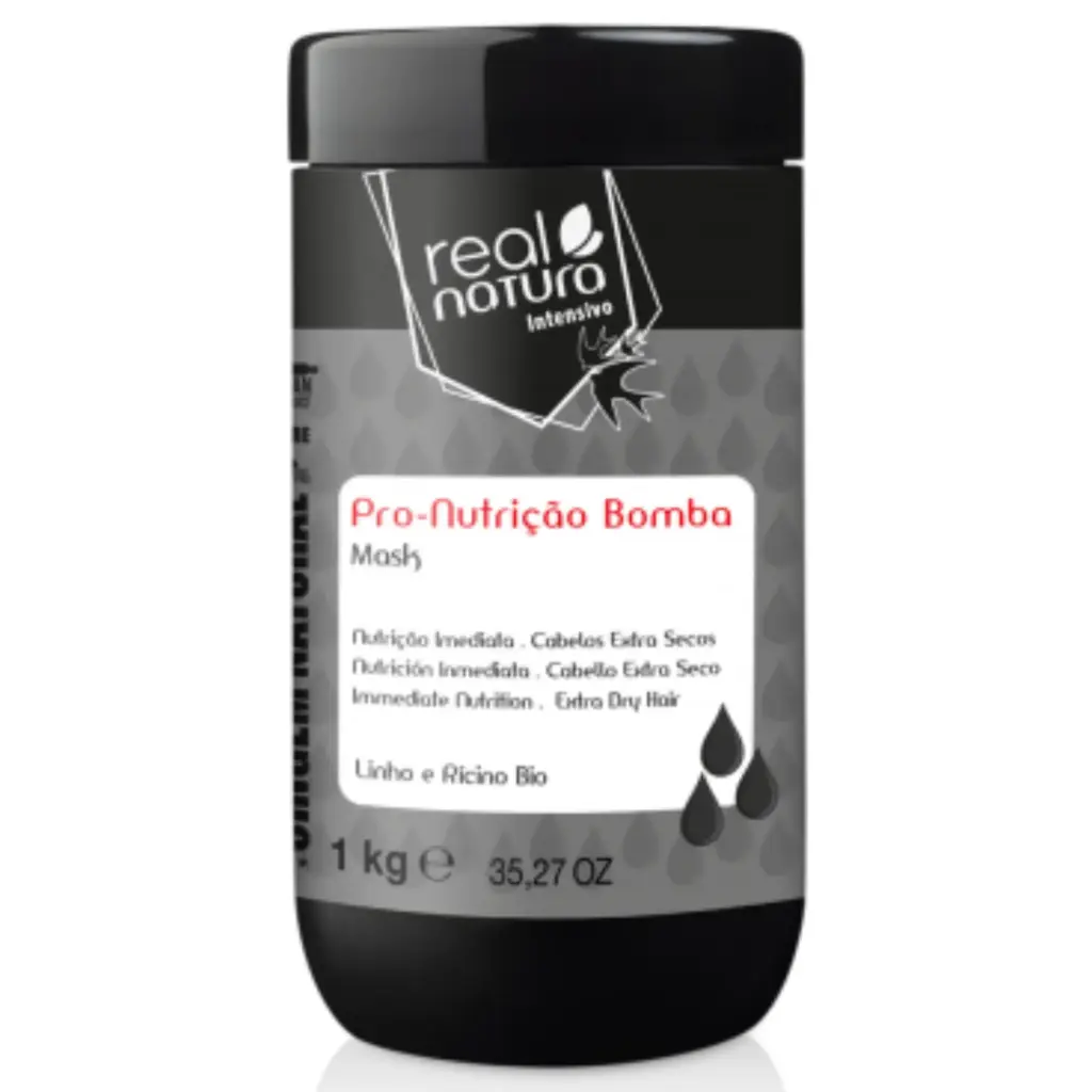 Mask - Pro-Nutrição Bomba - Extra Dry Hair - Real Natura 1kg