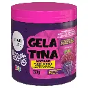 Styling Hair Gelatin for Kids - SOS Cachos Kids Grape - Salon Line 550g