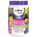 Creme de Pentear Kids - Uva - Cachinhos Brilhantes - Salon Line 1kg