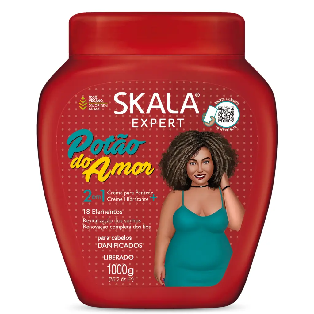 Mask & Leave-In Cream - Potão de Amor - Skala 1kg