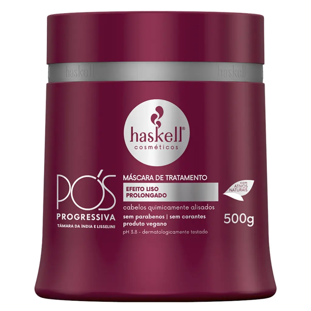 Straight Effect Mask - Pós Progressiva - Haskell 500g