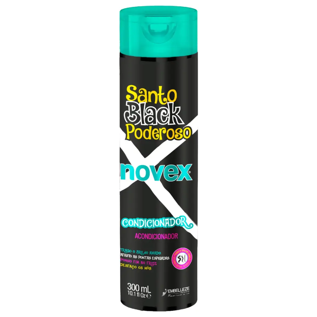 Condicionador Hidratante - Santo Black Poderoso - Novex 300ml