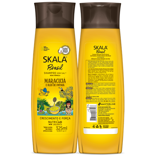 [7897042013197] Shampoing “Maracuja e Oleo de Pataua” Skala 325ml