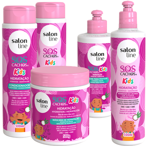 Kit pour Enfants “SOS Cachos - Kids ” Salon Line