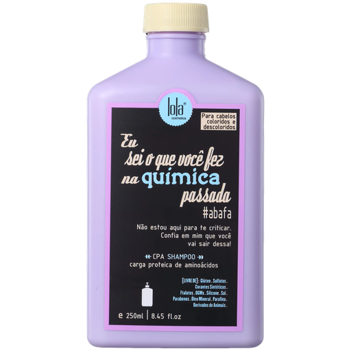 [7899572806034] Shampoing CPA " Eu Sei o Que Você Fez Na Química Passada" Lola 250ml