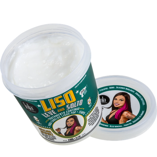 [7899572808700] Máscara Antifrizz "Liso Leve e Solto" Lola 230g