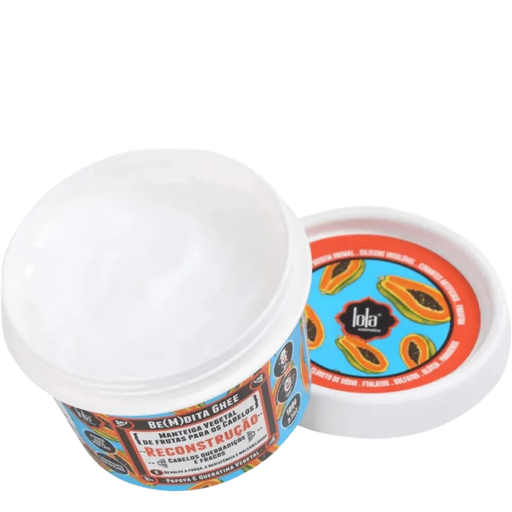 [7899572806546] Masque reconstructeur "Be(M)dita Ghee Reconstrução, Papaia e Queratina vegetal" Lola 100g