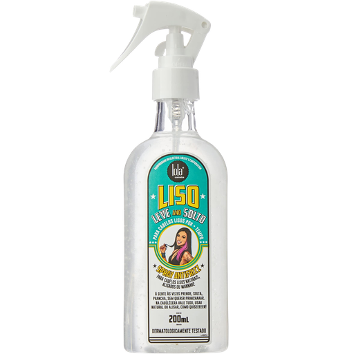 [7899572808694] Spray Antifrizz "Liso Leve e Solto" Lola 200ml