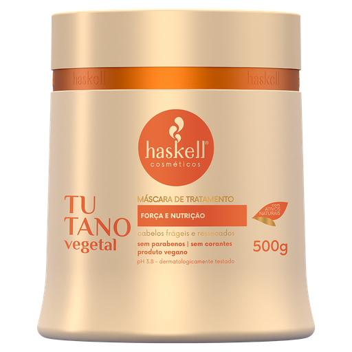 [7898610371596] Máscara "Tutano Vegetal" Haskell 500g 