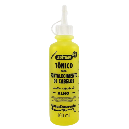 [7897158702138] Tonique Fortifiant de Pousse "Alho" Gota Dourada 100ml