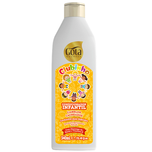 [7897158700141] Condicionador "Clubinho" Gota Dourada 340ml