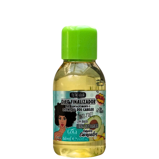 [7897158725120] Finishing Oil "Fortalecimento dos Cachos" Gota Dourada 60ml